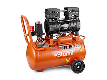 Компресор безоливний 24 л, 1.5 кВт, 8 атм, 209 л/хв, 2 циліндр Sturm AC93224OL + шланг 10 метрів!, фото 6
