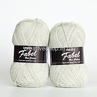 Пряжа Drops Fabel (цвет 114 light pearl grey)