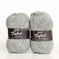 Пряжа Drops Fabel (колір 115 light grey)