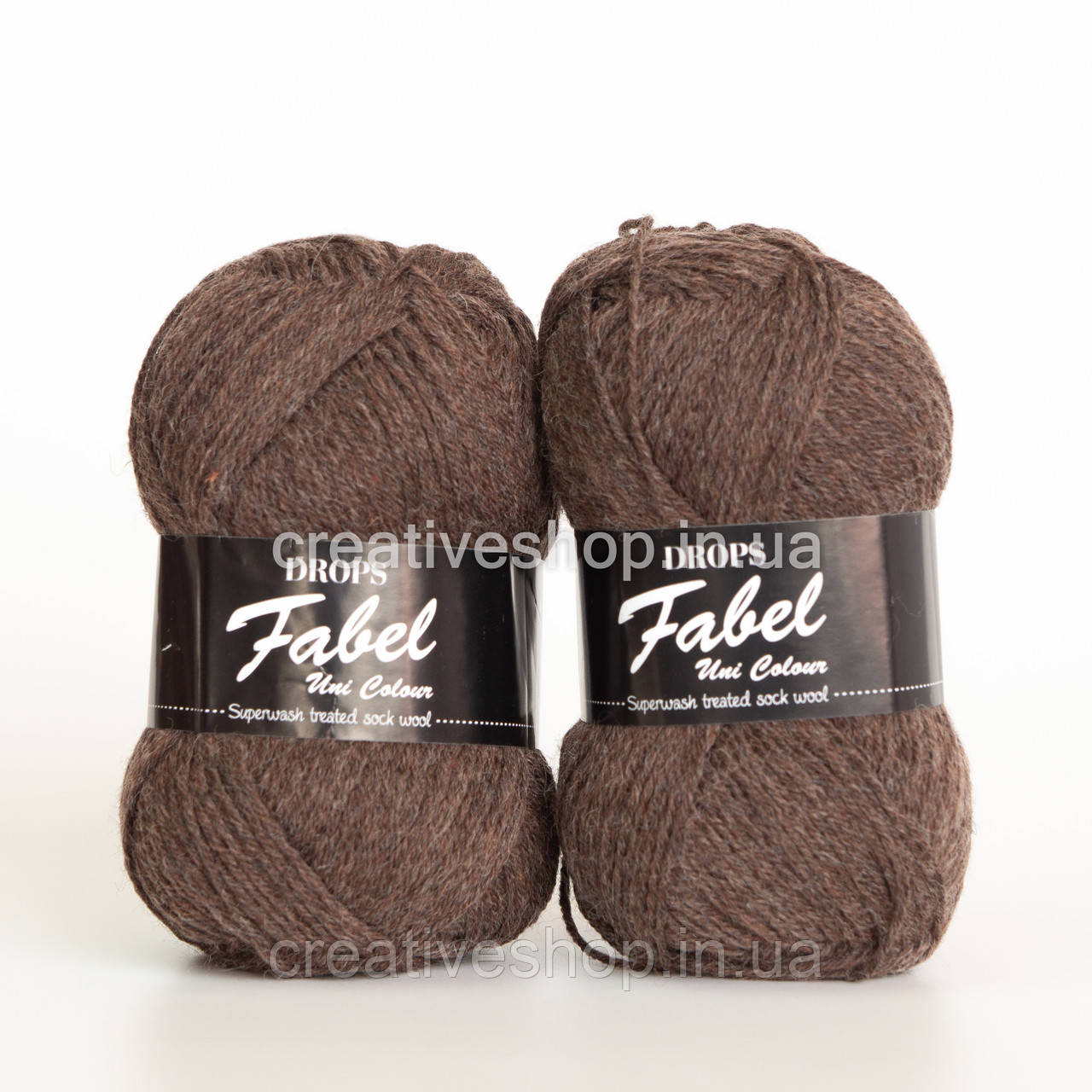 Пряжа Drops Fabel (колір 300 brown)