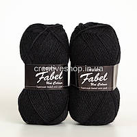 Пряжа Drops Fabel (колір 400 black)