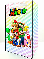Пакет паперовий "Супер Маріо (смужки)" 21х12х6см-