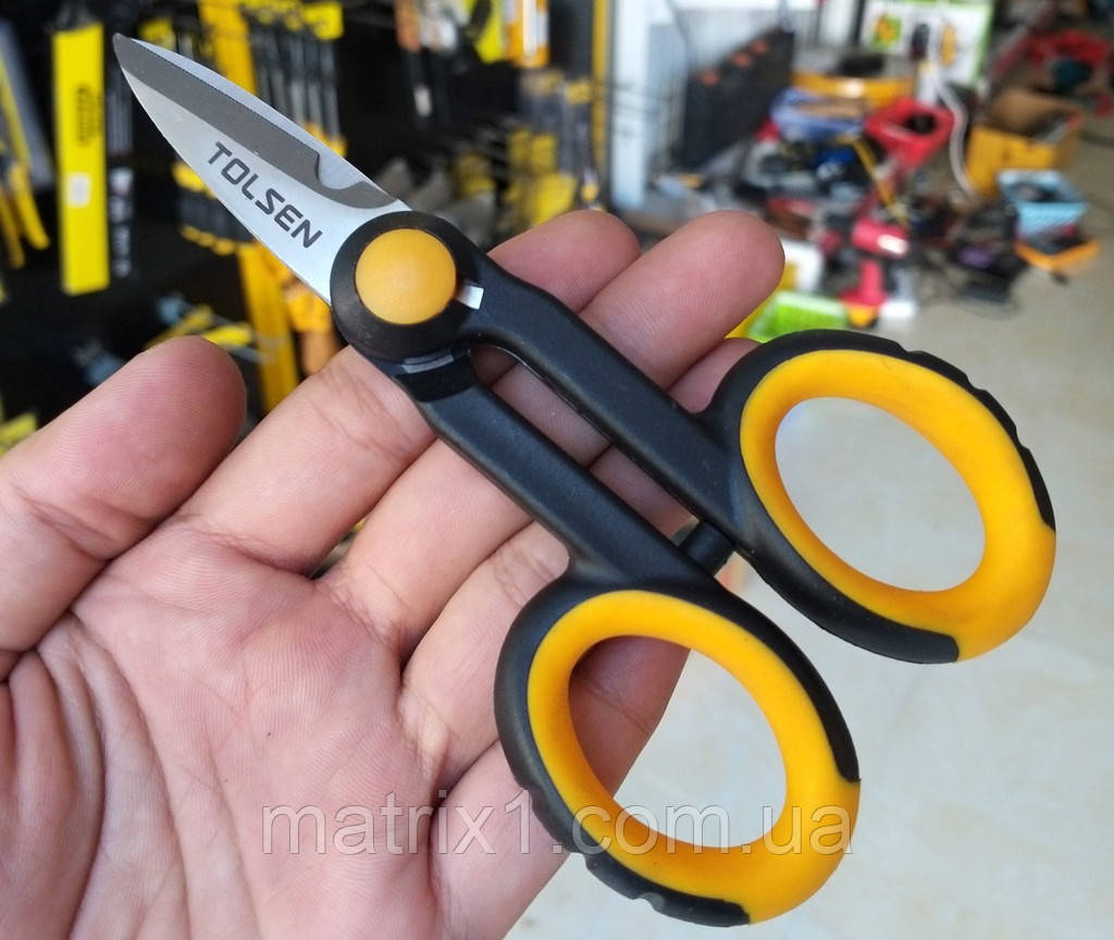 Ножиці електрика 140 мм TOLSEN 30043, фото 1