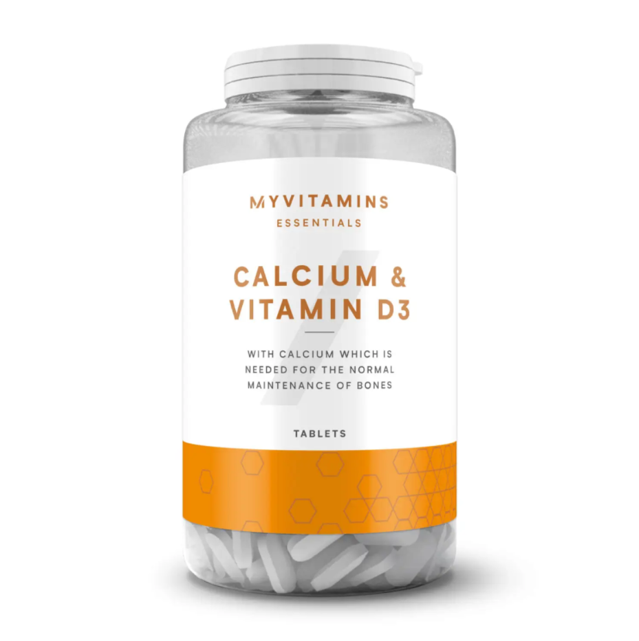 Calcium & Vitamin D3 MyProtein 180 таблеток