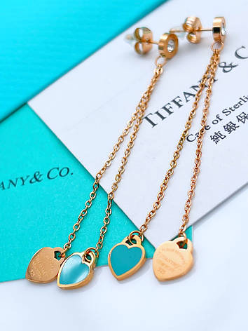 Сережки Stainlees Steel преміум, фото 2