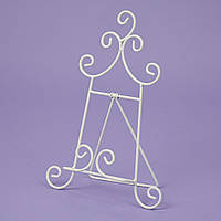 Підставка металева під картину, книгу Lefard 28х22х18 см 2011-010 білий