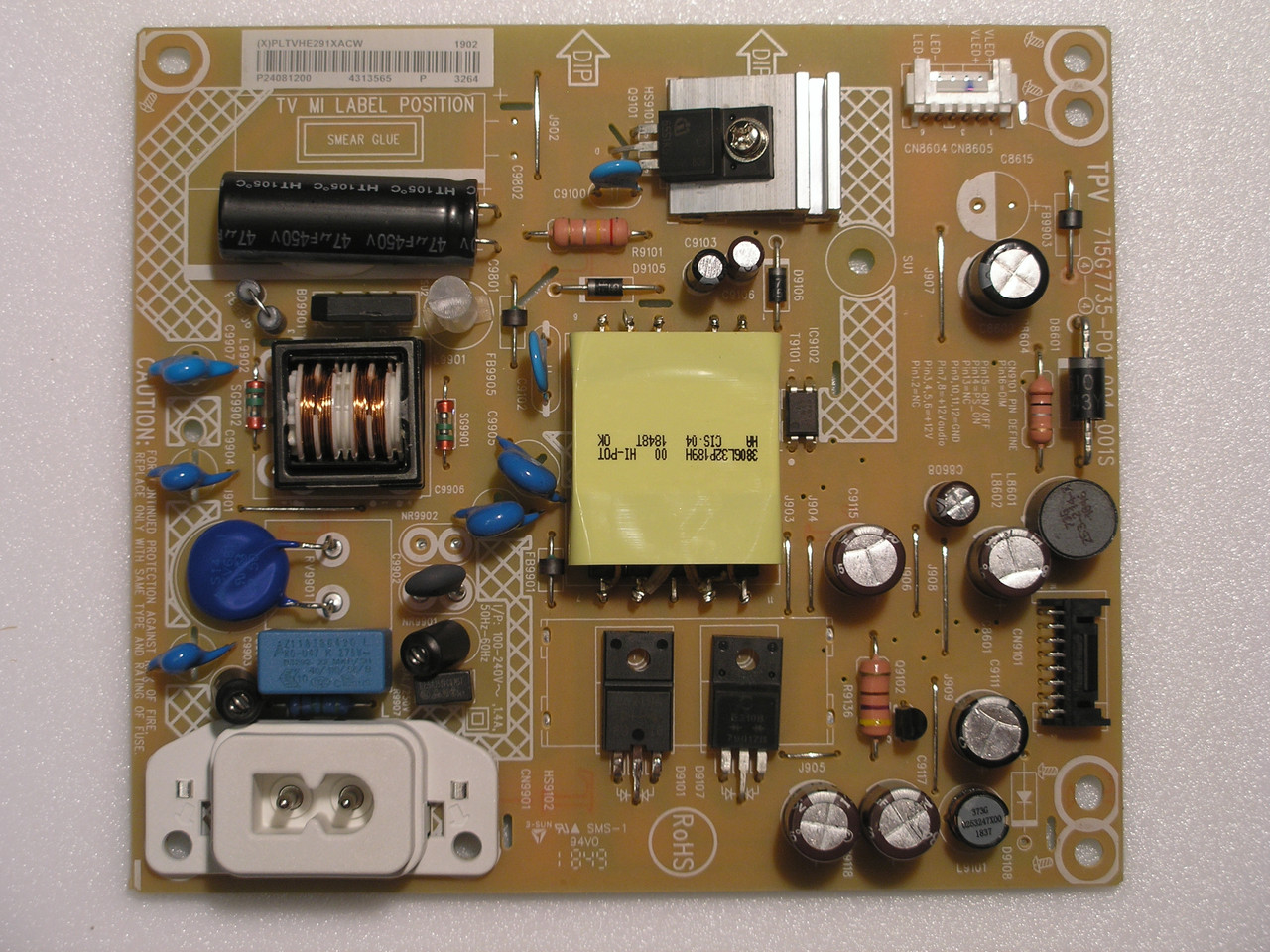 Placa Da Fonte Tv Vazio D32f F1 715g7735 P01 001 0h2s R$ 500 Em Ubatuba São Paulo - Foto 12