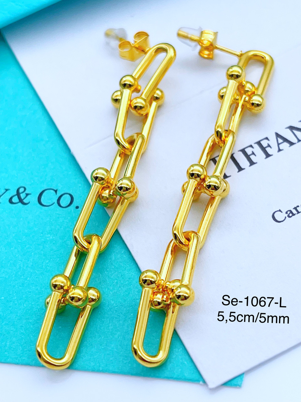 Сережки Stainlees Steel преміум
