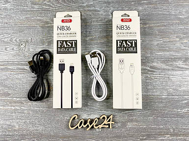 Кабель USB XO NB36 на Lightning (2 кольори)