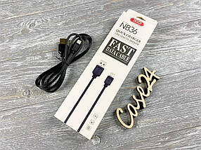 Кабель USB XO NB36 на Lightning (2 кольори), фото 5