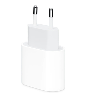 Зарядний пристрій для Apple 20W USB-C Power Adapter (MHJ83ZM) A2347 (white), фото 1