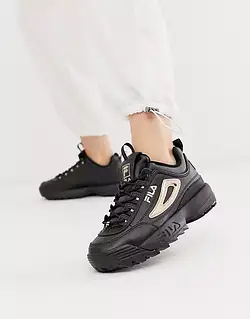 Sneakers fila black outlet