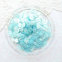 Паєтки Індія 8 мм зі зміщеним центром Тіффані рифлені 5 г