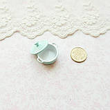 Мініатюрна каструлька керамічна 2.5 см М'ята, фото 3