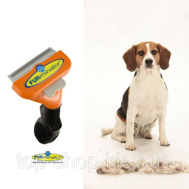 Фурминатор для собак с короткой шерстью Short Hair Medium Dog Tool для короткошерстных средних пород собак - фото 2 - id-p1428155387