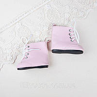 Чобітки для ляльки 6.5*3.5 см Рожеві