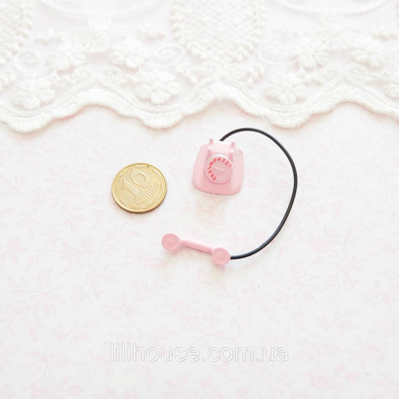 Мініатюра телефон 1.5 см Рожевий, фото 1