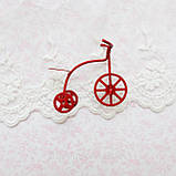 Мініатюрний ретро-велосипед 4.5 см Червоний, фото 4