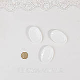 Мініатюрна тарілка з кантом овальна 3.9*2.5 см, фото 2