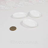 Мініатюрна тарілка овальна 3.9*2.7 см, фото 2
