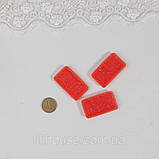 Мініатюрний піднос 3.5*2 см Червоний, фото 2