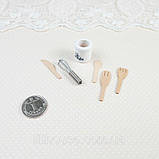 Мініатюрний набір для випічки 3*1.5 см, фото 4
