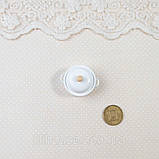 Мініатюрна каструлька керамічна 3 см Біла, фото 2