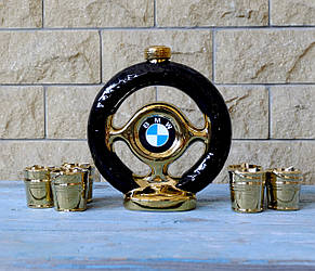Набір для спиртного Руль BMW - подарунковий набір для спиртного