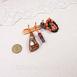 Мініатюрна вішалка з копченостями 6.3 см, фото 3