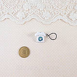 Мініатюрний телефон 1.6 см Білий, фото 2