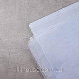 Шовк основа для люневильской вишивки 50*110 см Блакитний, фото 2