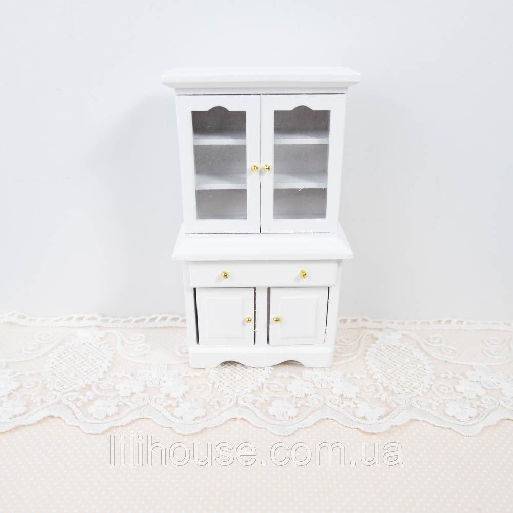 Мініатюрний сервант закритий 14*8*4 см Білий, фото 1