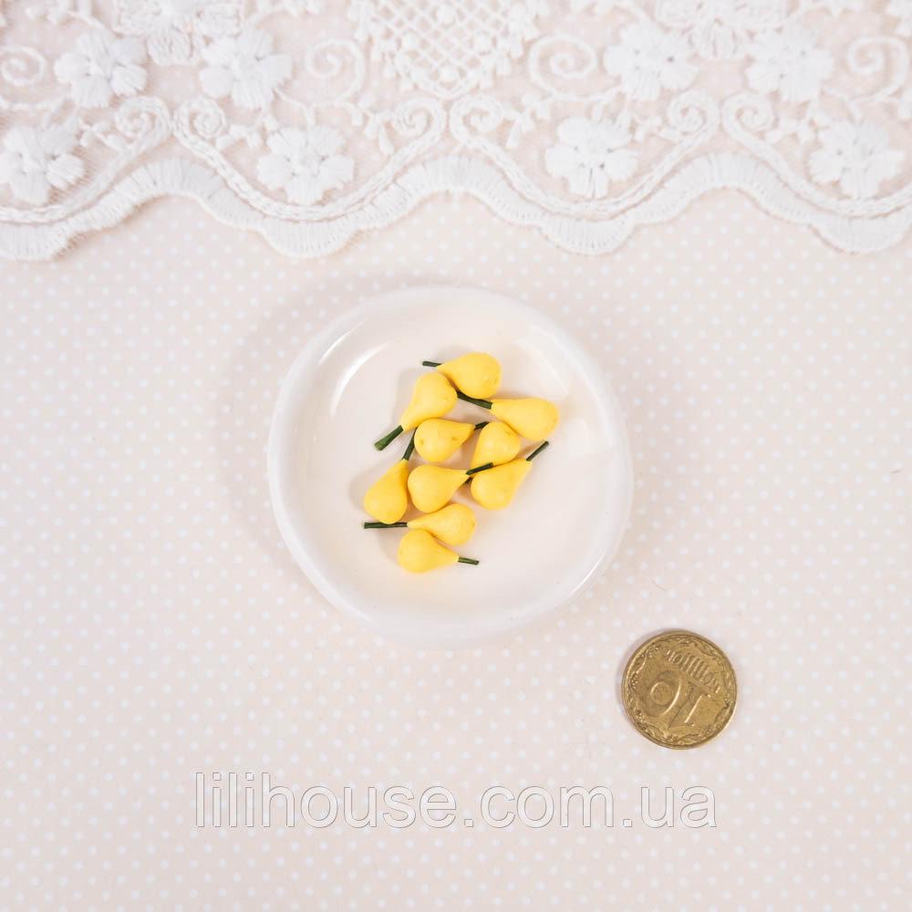 Мініатюрна груша 10*5 мм набір 10 шт, фото 1