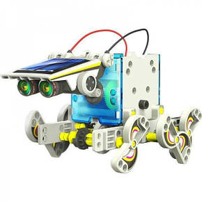Конструктор Solar Robot 14в1 із сонячною панеллю та моторчиком, фото 3