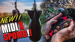 Ракета для прикорму Spomb Midi X Black