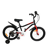 Велосипед дитячий RoyalBaby Chipmunk MK 18", OFFICIAL UA, чорний (AS)