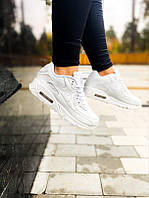 Nike Air Max 90 Leather "All White"