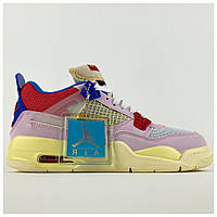 Мужские кроссовки Union - Nike Air Jordan 4 Retro SP Guava Ice, кожаные кроссовки найк аир джордан 4 ретро