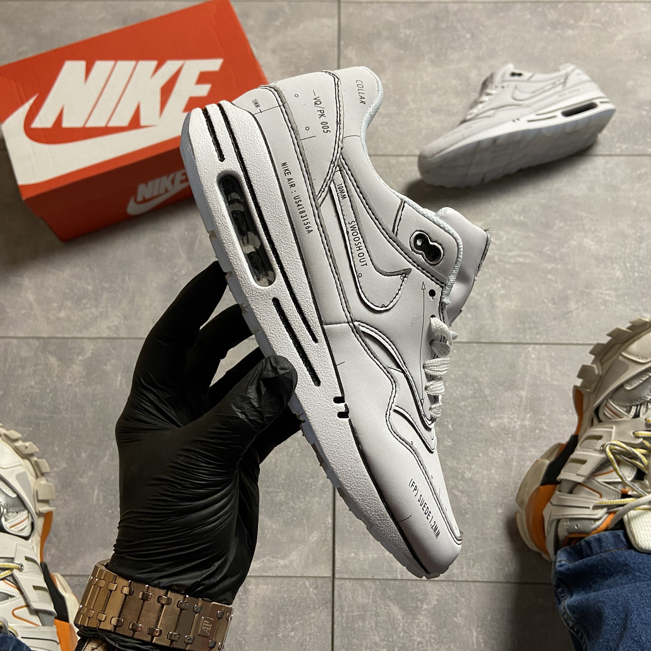 Nike Air Max 1 Schematic