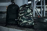 Рюкзак міський чоловічий, жіночий, для ноутбука Nike (Найк) камуфляж темний, фото 6