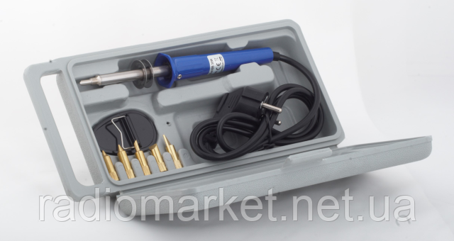 Паяльник-випалювач ZD-410B, 30 W + 6 насадок, у кейсі, фото 1