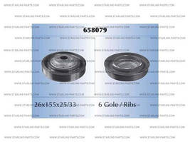 Шків колінвала 1.5 DCI/1.6 16V Starline RS 658079