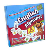 Гра навчальна Пазли English alphabet Рос/Англ Strateg