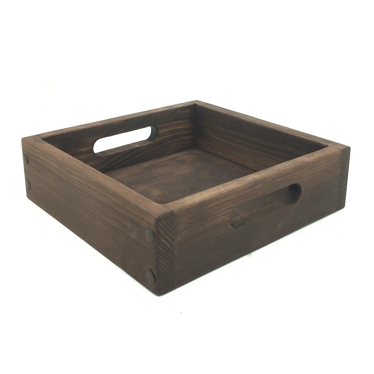 Піднос дерев'яний "Спа 27х27" капучино, фото 1