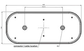 Світлодіодний ліхтар Fristom FT-610 L LED DI для фури і напівпричепа, фото 2