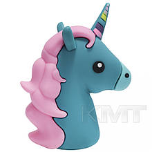 Акумулятор Emoji Power bank Series Unicorn Power Bank (8800mAh) — Green