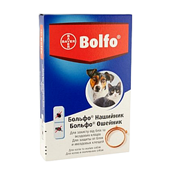 Нашийник Bayer Bolfo Байєр Больфо від бліх і кліщів для кішок 35см
