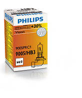 Лампа автомобильная HB3 12V 60W P20D PREMIUM + 30% ближняя дальняя противотуманная PHILIPS