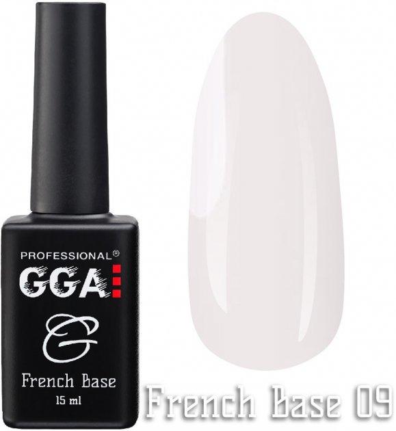 Каучукова база GGA Professional French Base No 09 15 мл