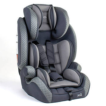 Дитяче автокрісло (група 1-2-3, 9-36кг) JOY ISOFIX 25828 Сірий